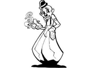  Clown Sad_ G D G Decal Proportional