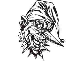  Clowns Jokers Detailed_ 0 2 5_ D T L Decal Proportional