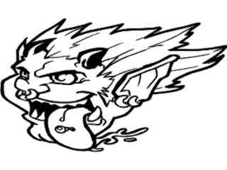  Clowns Pierced Left_ G D G Decal Proportional