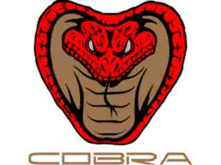  Cobra Mustang Frontal_ C L 1 Decal Proportional