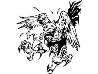  Cock Rooster Incoming_ M B 1_ D T L Decal Proportional