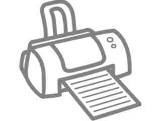  Computer_ Printer Decal Proportional