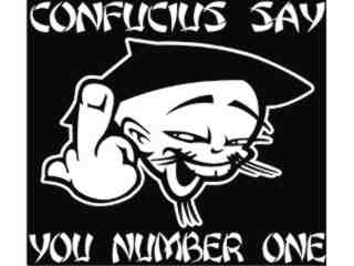  Confucius Finger_ I N V Decal Proportional