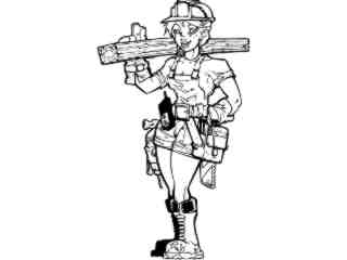  Construction Girl 2_ D T L_ G D G Decal Proportional
