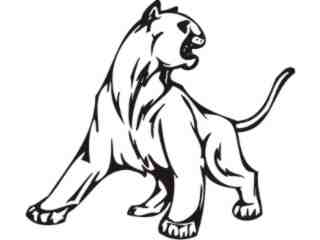  Cougar Animal Wild_ 0 2 8a Decal Proportional
