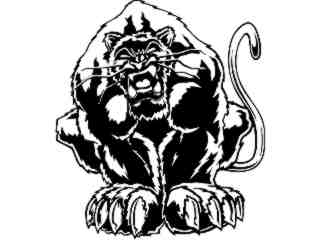  Cougar Panther Large 2_ M B 1 Decal Proportional