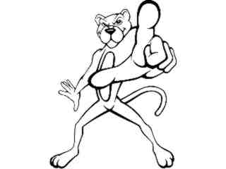  Cougar Panther Point_ M B 1 Decal Proportional