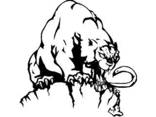  Cougar Panther Rock_ M B 1 Decal Proportional