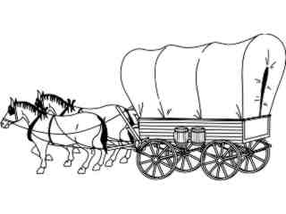  Covered Wagon T G_ P A 1_ D T L Decal Proportional
