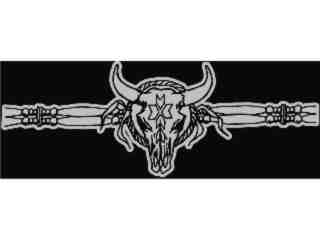  Cow Skull 4_ I N V Decal Proportional