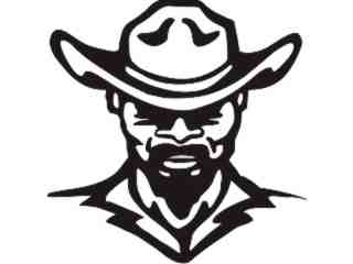  Cowboy Frontal Decal Proportional