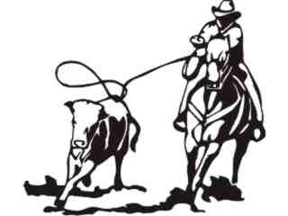  Cowboy Rustler 3 Decal Proportional