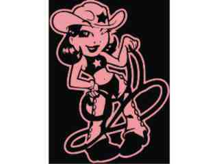  Cowgirl Cutie_ I N V Decal Proportional