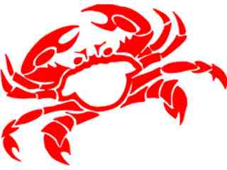 Crab Decal Proportional