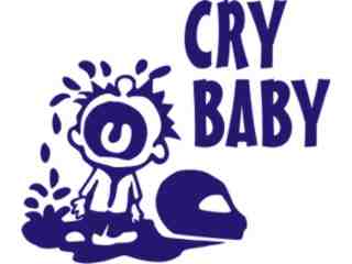  Cry Baby Decal Proportional