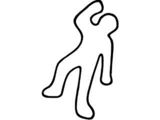  Dead Man Line Decal Proportional