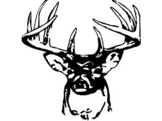  Deer Buck 1 0 Decal Proportional