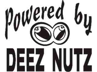  Deez Nutz Decal Proportional