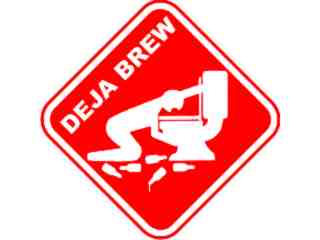  Deja Brew Vomit Decal Proportional