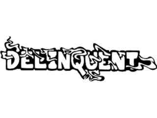 Delinquent Adlib Decal Proportional