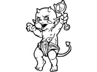  Devil Baby_ G D G Decal Proportional