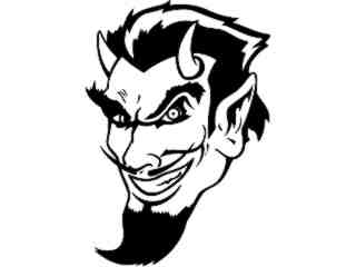  Devil Head 1_ M B 1 Decal Proportional