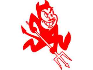  Devil Poker Decal Proportional