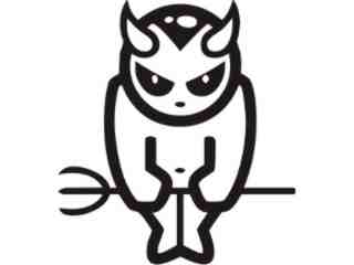  Devil Pout Decal Proportional