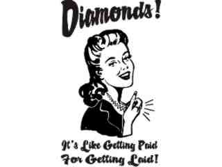  Diamonds Paid Laid Decal Proportional