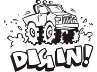  Dig In Off Road Decal Proportional