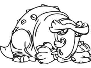  Dinosaurs Toonish_ 0 1 7 Decal Proportional