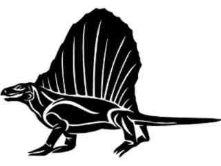  Dinosaurs_ Dimetrodon_ 1 3 5_ V A 1 Decal Proportional