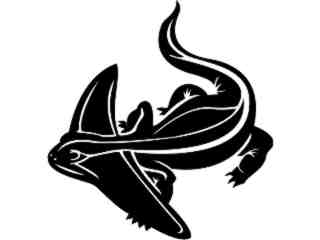  Dinosaurs_ Diplocaulus_ 1 3 5_ V A 1 Decal Proportional