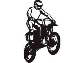  Dit Bike Moto Cross 1 2_ M M 1 Decal Proportional