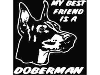  Doberman Friend_ I N V Decal Proportional