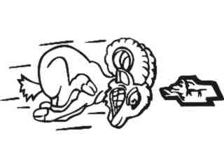  Dodge Ram Chevy Decal Proportional