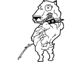  Dog Pisser Spot_ G D G Decal Proportional