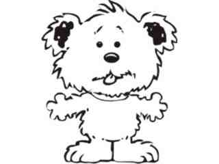  Doggy Teddy Decal Proportional