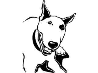  Dogs_ Bull Terrier 0 2_ P A 1 Decal Proportional