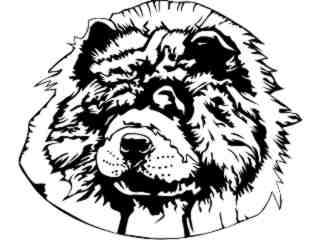  Dogs_ Chow Head D R_ P A 1_ D T L Decal Proportional