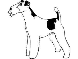  Dogs_ Fox Terrier_ 1 3 7_ V A 1 Decal Proportional