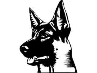  Dogs_ German Shepherd 0 1 D R_ P A 1 Decal Proportional