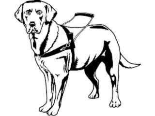  Dogs_ Guide Dog T G_ P A 1 Decal Proportional