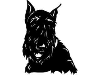  Dogs_ Scottish Terrier 0 1_ P A 1 Decal Proportional