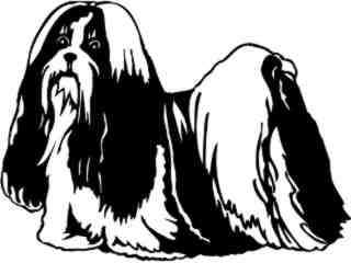  Dogs_ Shih Tsu_ 1 3 6_ V A 1 Decal Proportional