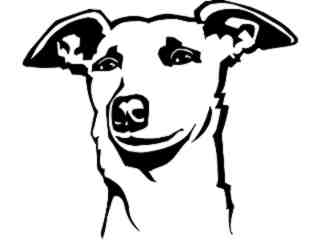  Dogs_ Whippet_ P A 1 Decal Proportional