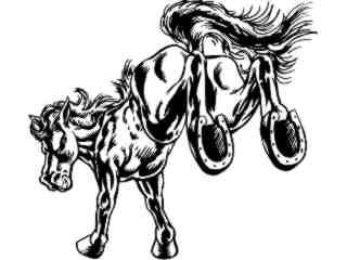  Domestic Animals_ Mustang Kick M G_ P A 1_ D T L Decal Proportional