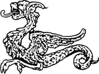  Dragon Midevil Wing Snake_ D T L Decal Proportional