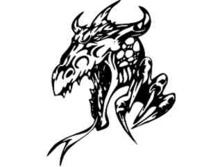  Dragon Scales Decal Proportional