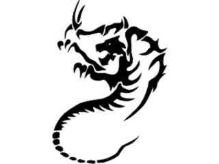 Dragon Tribal 0 4 Decal Proportional